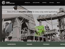 Tablet Screenshot of danieli-centro-recycling.com